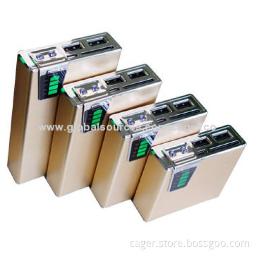 Portable Mobile Phone Power Bank, Dual Output 1A and 2.1A